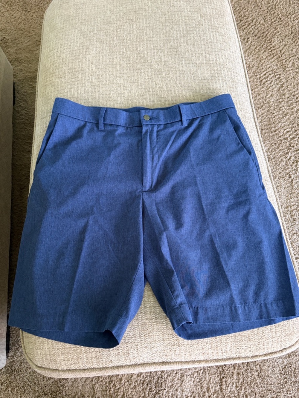 Callaway Men's Navy Blue Flat-Front Golf Shorts